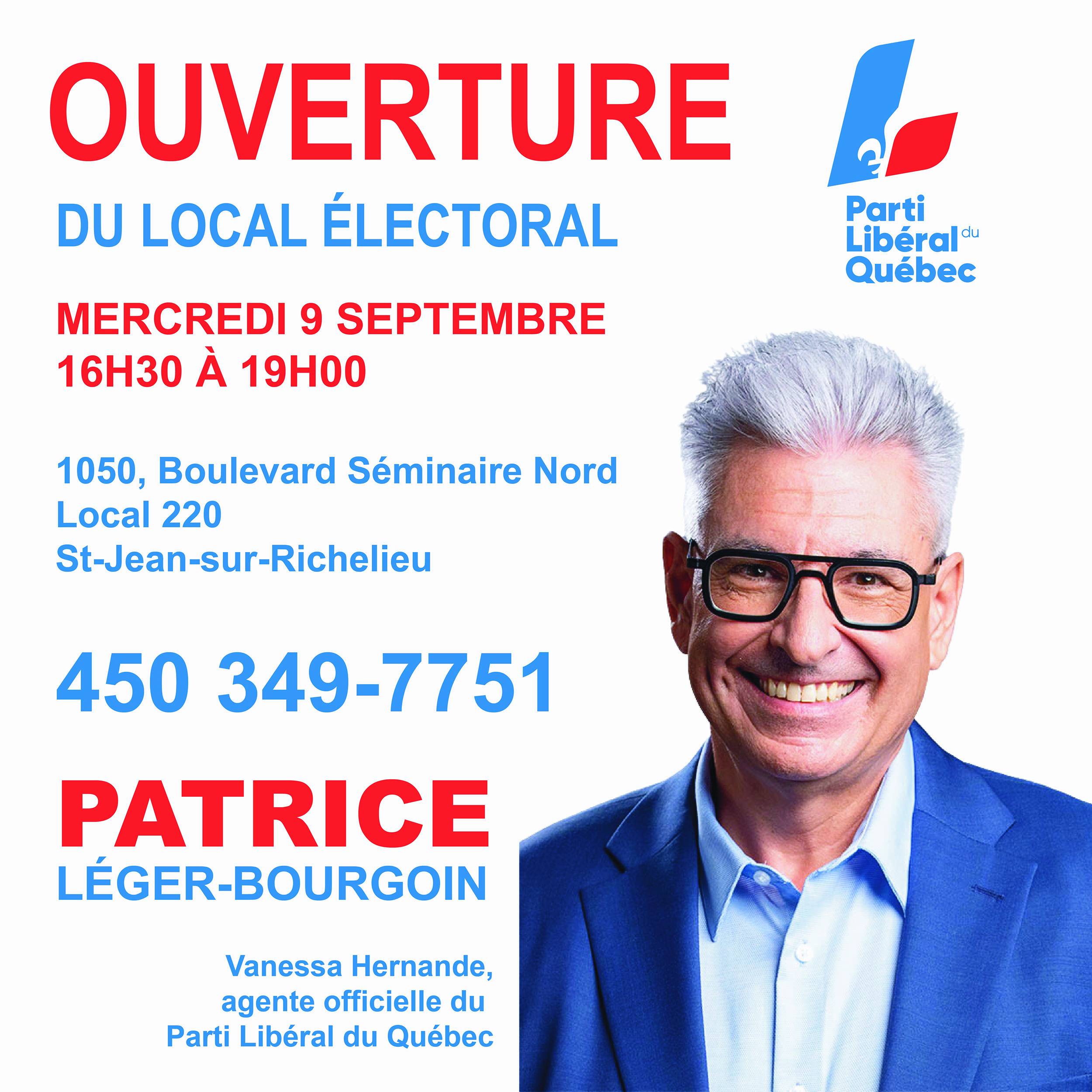 Inauguration du local électoral